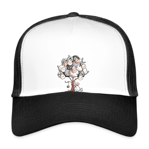 Petit Mouton Laineux Câlin - Casquette trucker