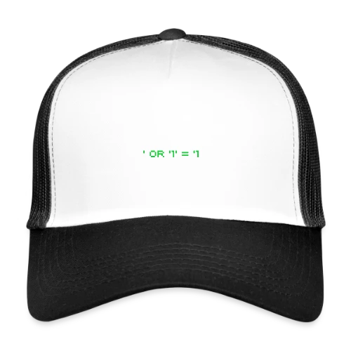 Hacker Pentest SQL Injection - Cybersécurité - Casquette trucker
