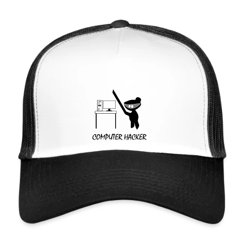 Codeur Ninja | Humour Hacker - Casquette trucker