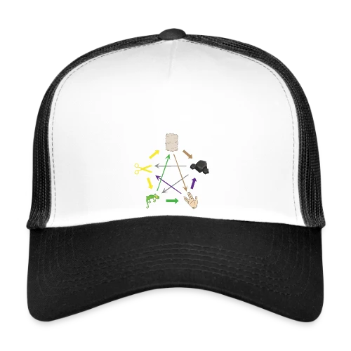 Pierre Feuille Ciseaux Lézard Spock - Geek & Humour - Casquette trucker