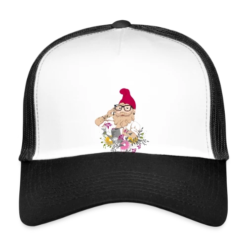 Jardinier Hipster - Casquette trucker