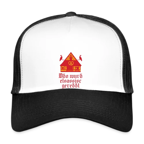 Ici On Parle Alsacien - Casquette trucker