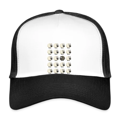 Mouton Noir : L'Esprit Libre - Casquette trucker