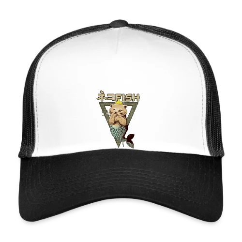 Chat Sirène - Casquette trucker