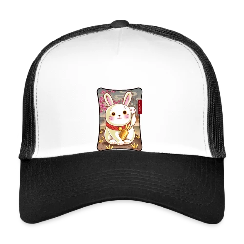 Lapin de la Chance Zen - Casquette trucker