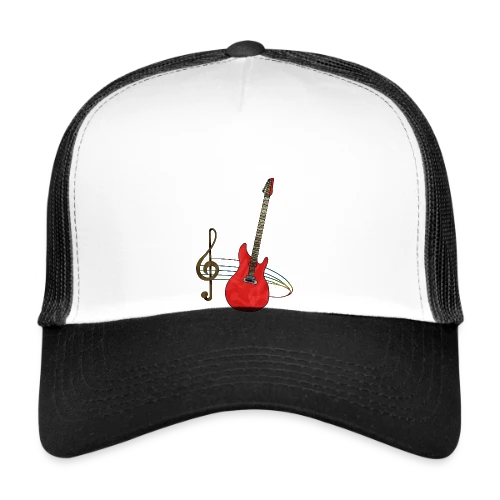T-shirt Guitare Passion - Casquette trucker