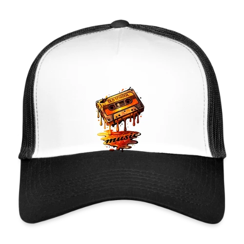 T-shirt Rétro Cassette Audio : L'Esprit 80s - Casquette trucker