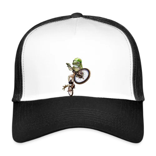Grenouille BMX : Le Rider des Marais - Casquette trucker