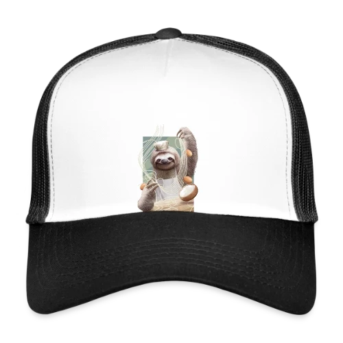 Paresseux Maître des Nouilles - Casquette trucker
