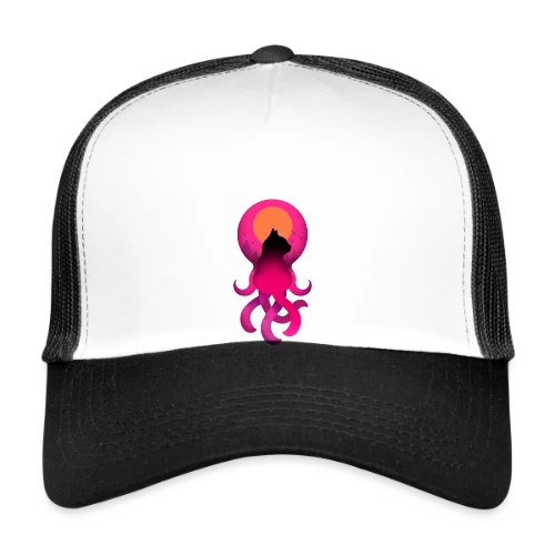 Octo-Chat Fantastique - Casquette trucker