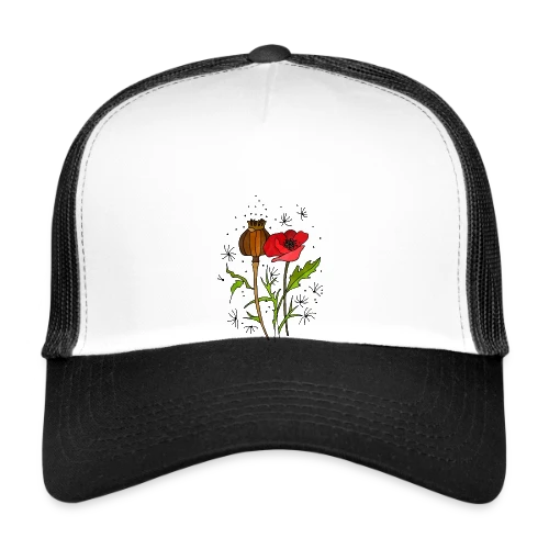 Éclat Floral - Casquette trucker