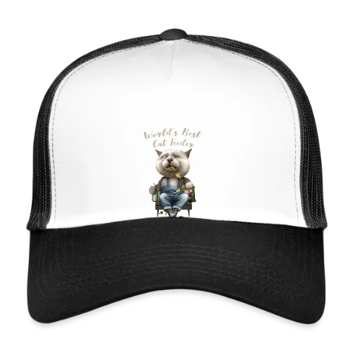 Meilleur Nourrisseur de Chats - Casquette trucker