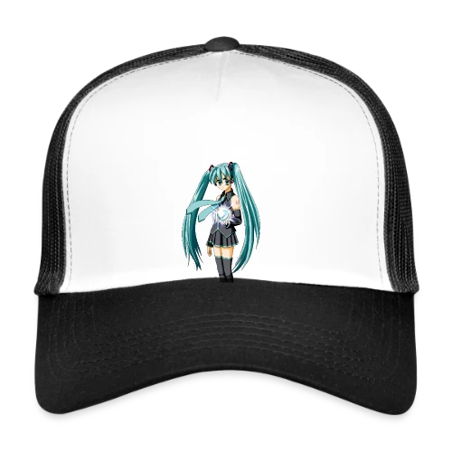 Miku Manga : Jolie Fille Style Anime Kawaii - Casquette trucker