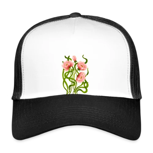 Éclat Floral - Casquette trucker