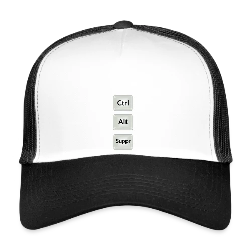 Ctrl Alt Suppr : Redémarrez l'Humour - Casquette trucker
