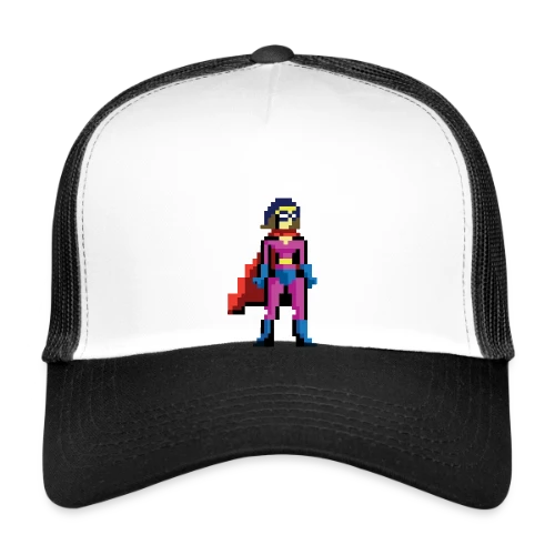 Super-Héroïne Pixel Anna - Casquette trucker