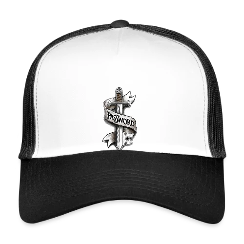 Cyber-Épée Secrète - Casquette trucker