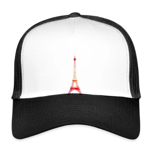 Tour Eiffel Dégradé - Casquette trucker