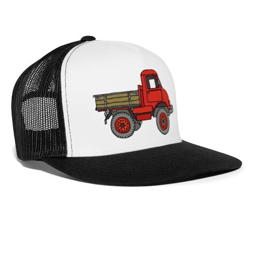 Roter Lastwagen, LKW, Laster - Trucker Cap