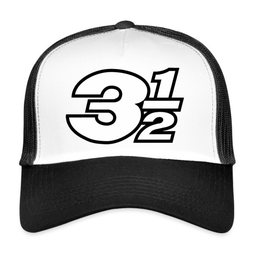 Three and a Half Logo - Trucker Cap