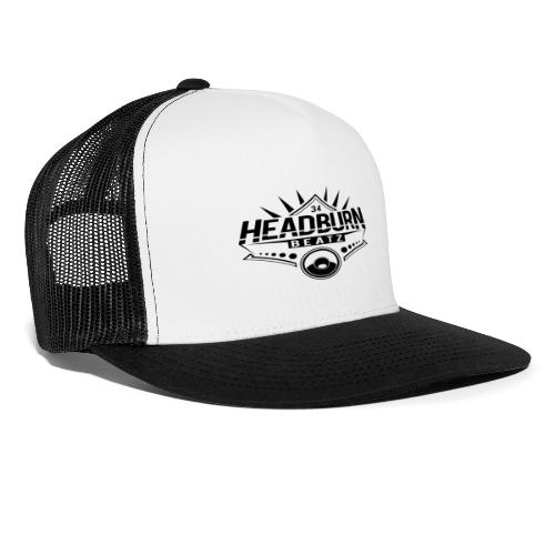HeadburN - Logo Schwarz - Trucker Cap