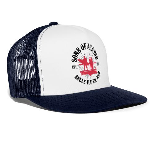 SONS OF ACADIE SURFEURS ROUGE - Casquette trucker 