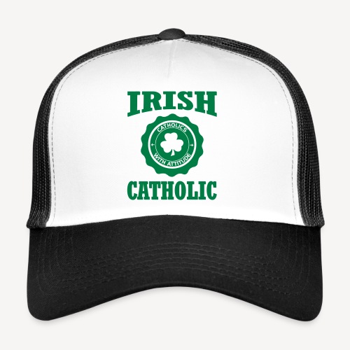 IRISH CATHOLIC - Trucker Cap