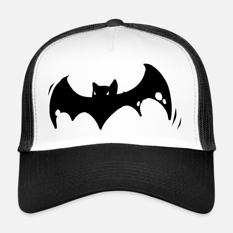 bat - Trucker Cap - Weiß/Schwarz