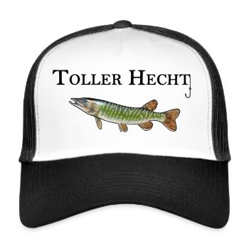 Toller Hecht - Trucker Cap - Weiß/Schwarz - Vorne