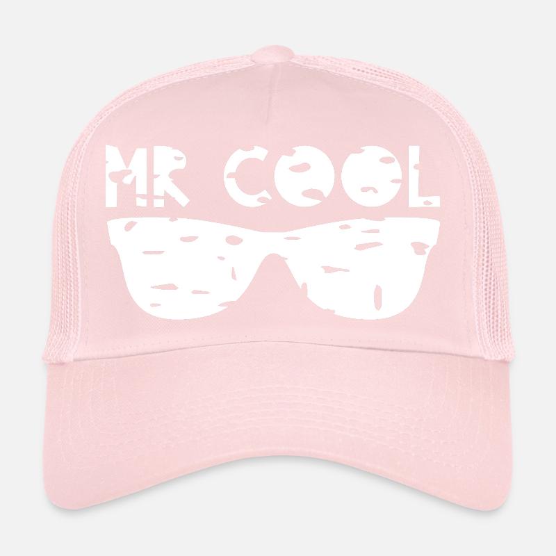 MR cool white Trucker Cap