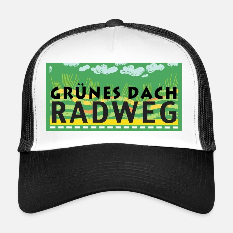 Grünes Dach Radweg Trucker Cap