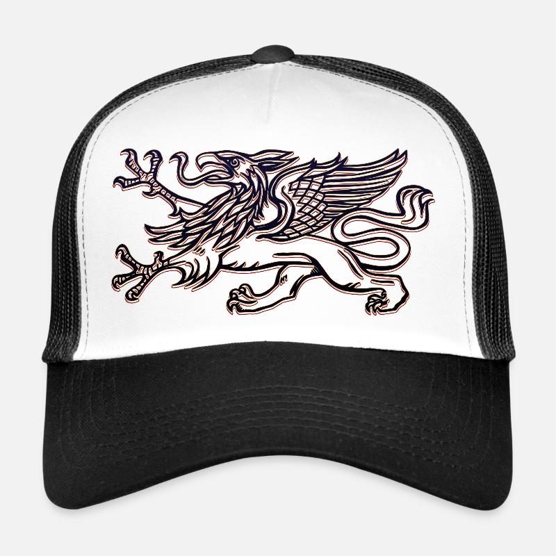 Le griffon de Rostock en 3D Casquette trucker 