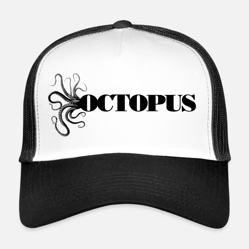 Poulpe Casquette trucker 