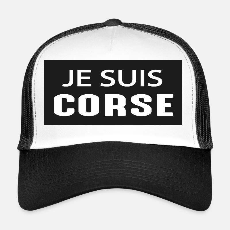 Je suis corse Casquette trucker 