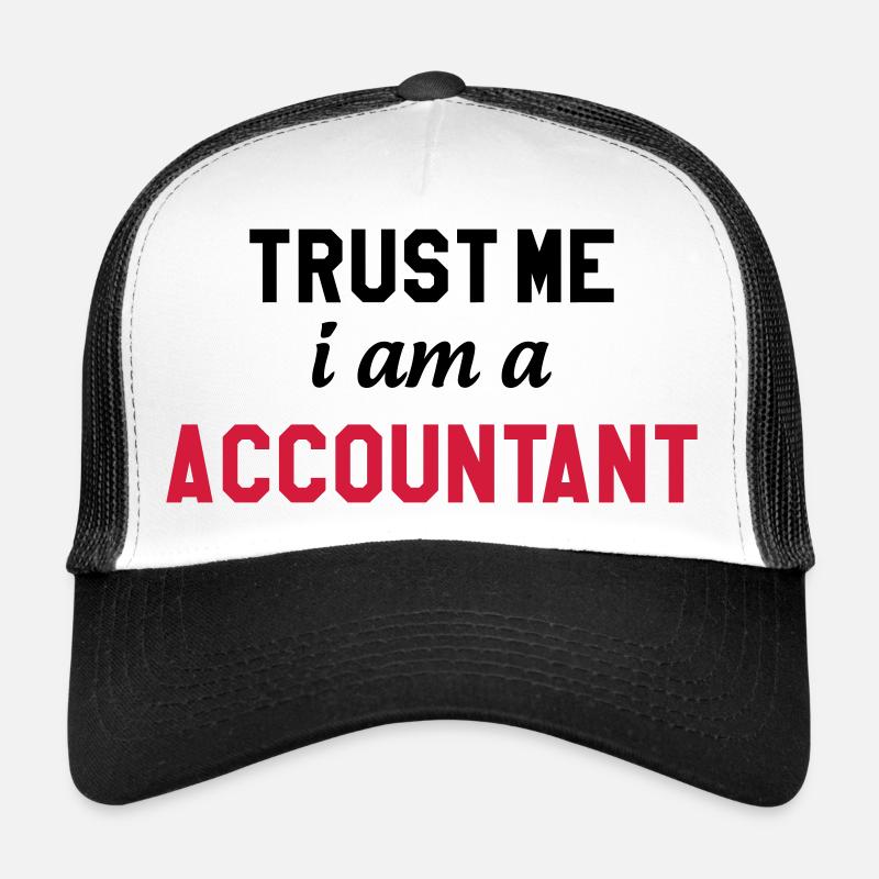 comptable / comptabilité / argent / Finance / Euro Casquette trucker 