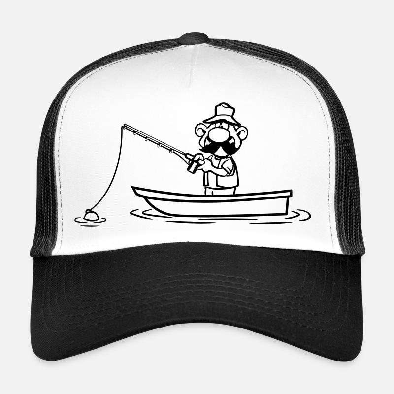 bateaux de pêche Casquette trucker 