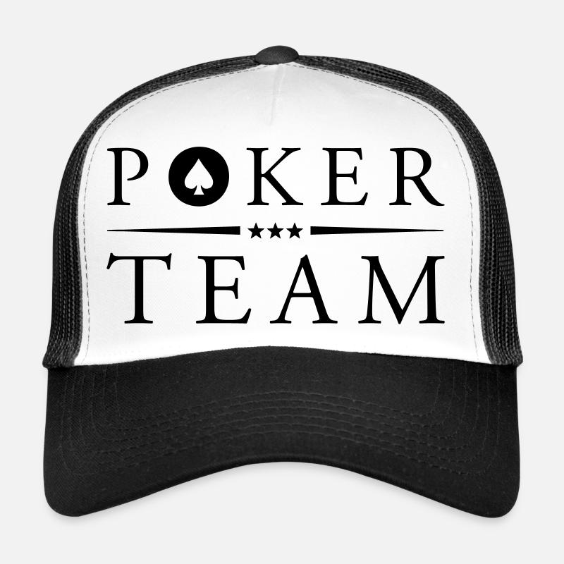 poker team pik Trucker Cap