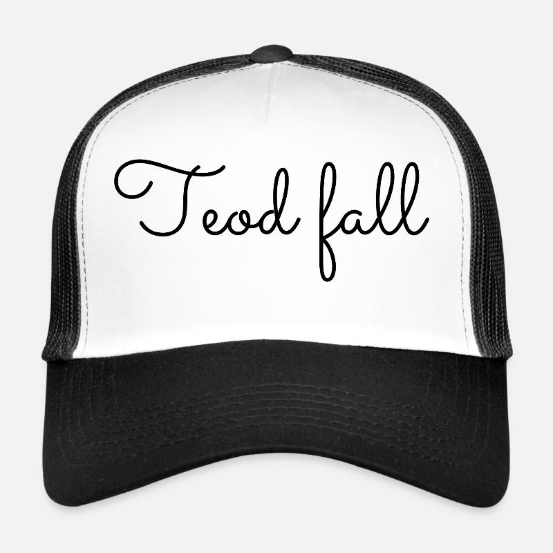 Bretagne - Teod fall - Trucker Cap - Weiß/Schwarz