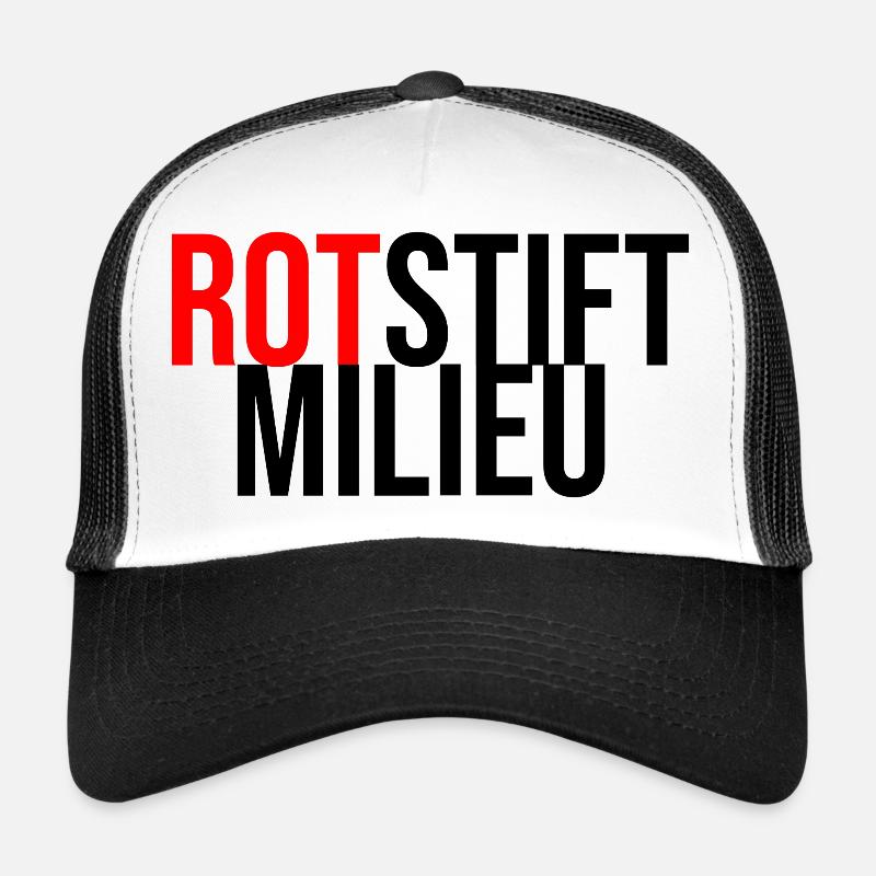 Rotstiftmillieu Lehrer Trucker Cap