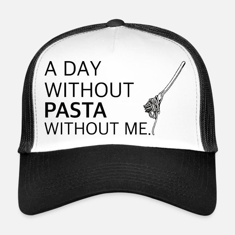 Pasta Noodles Spaghetti Gift Trucker Cap