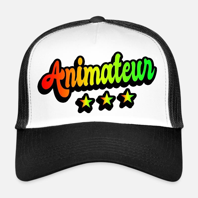 Animateur Regenbogen Design Trucker Cap