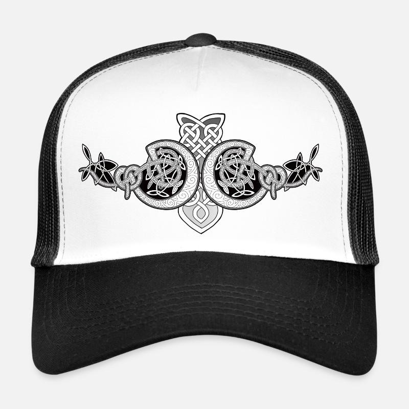 Doppelte Knotenkreise Filigran Trucker Cap