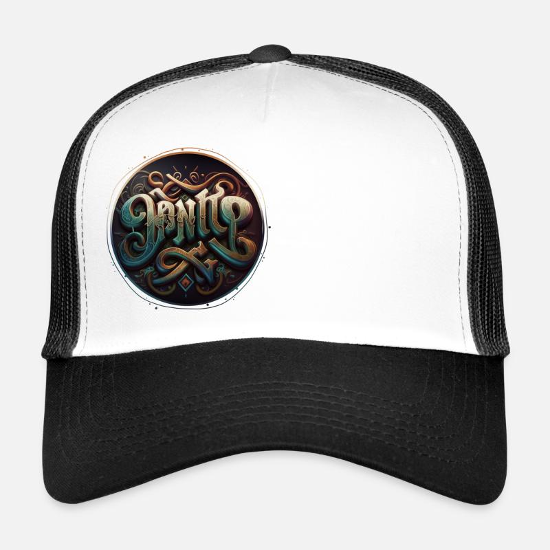 Graffiti Inspiring V2 - Trucker Cap - white/black