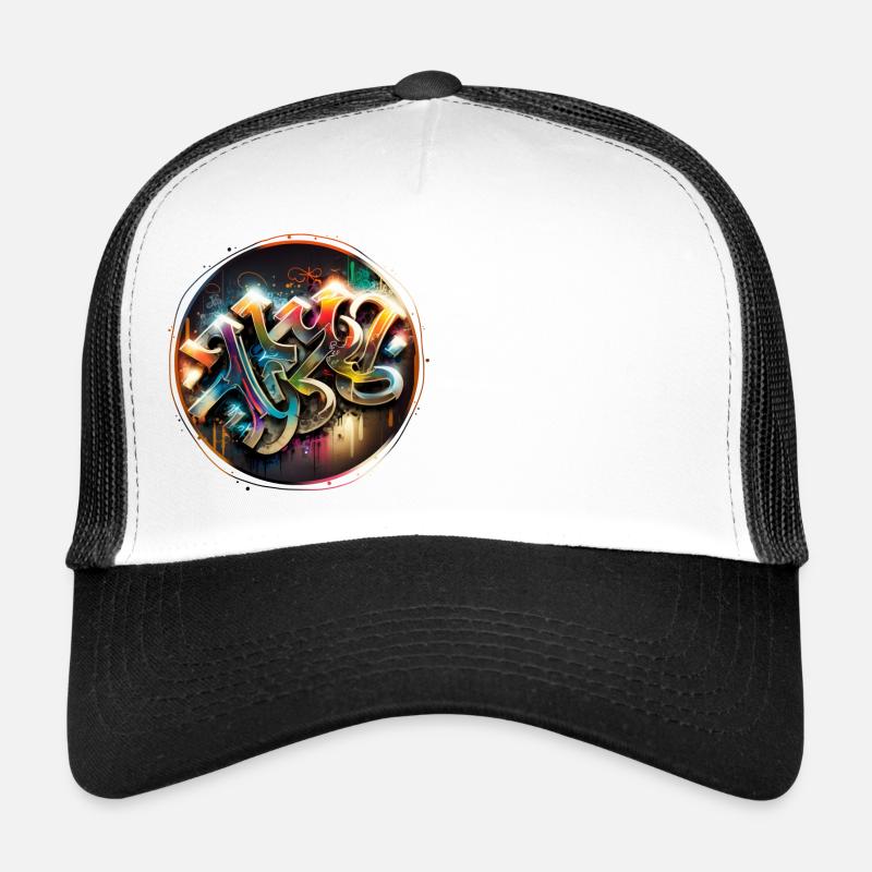 "Light" Graffiti Theme 1 Trucker Cap
