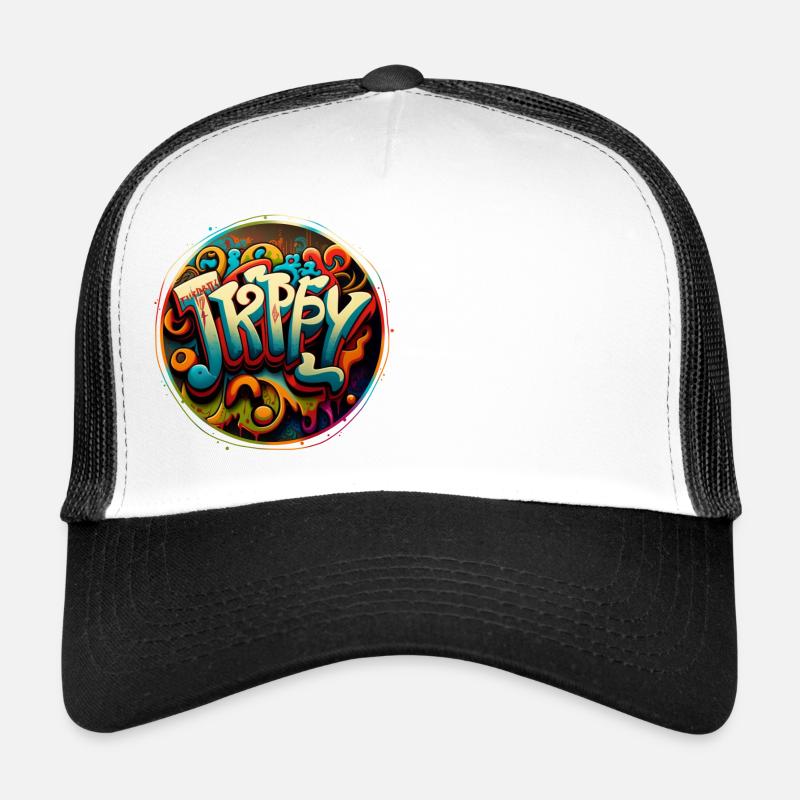 Graffiti « Trippy » Thème 1 Casquette trucker 