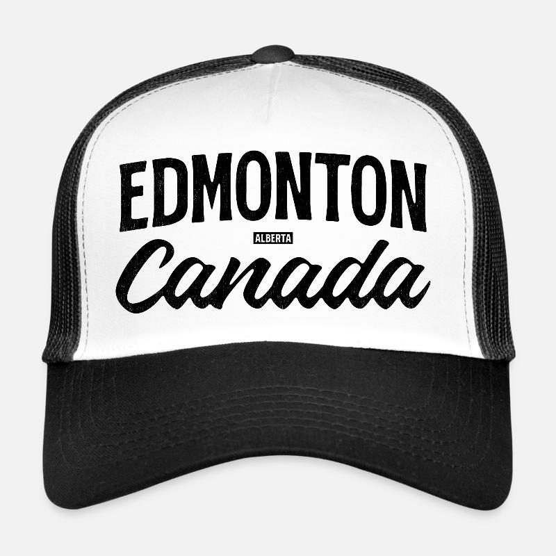 Edmonton, Alberta, Canada – Lettrage vintage Casquette trucker 