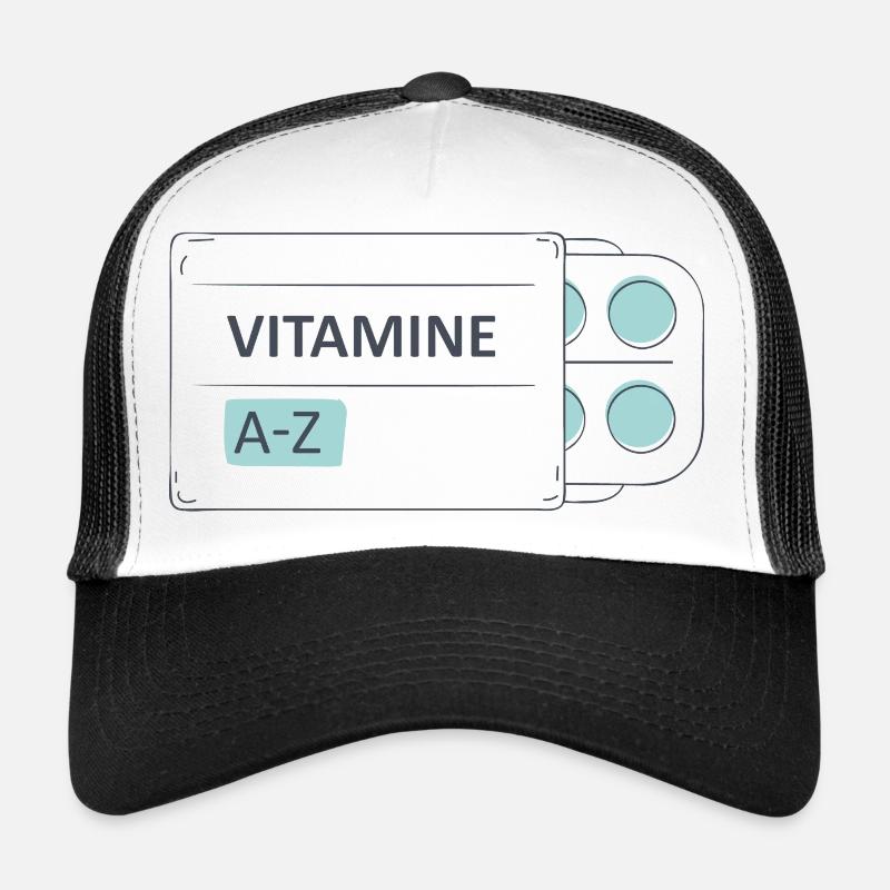 Paquet de comprimés de pilules médicamenteuses Casquette trucker 
