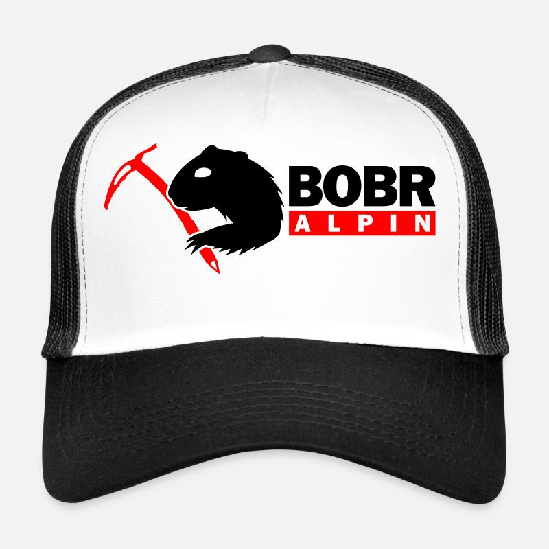 Bobr Alpin Logo Dark 2 Casquette trucker 