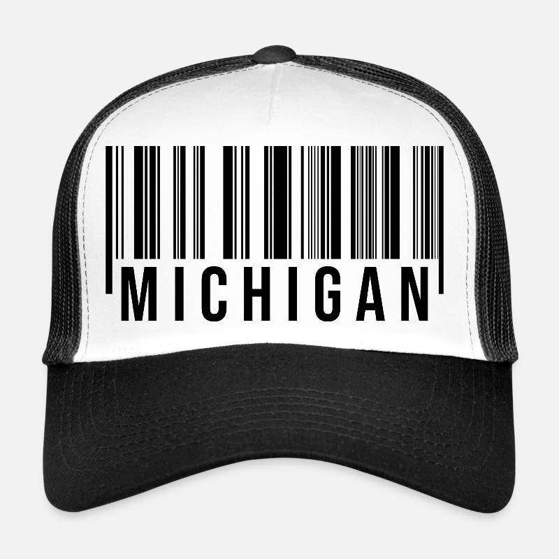 Code à barres du Michigan Casquette trucker 