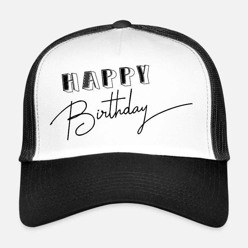 HAPPY BIRTHDAY Casquette trucker 